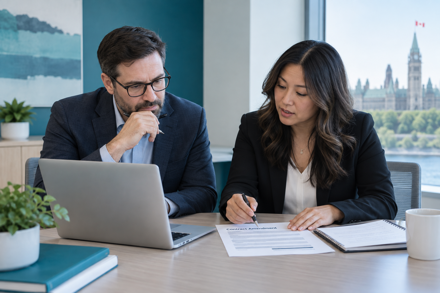 Contract Change Template: How to Organize One